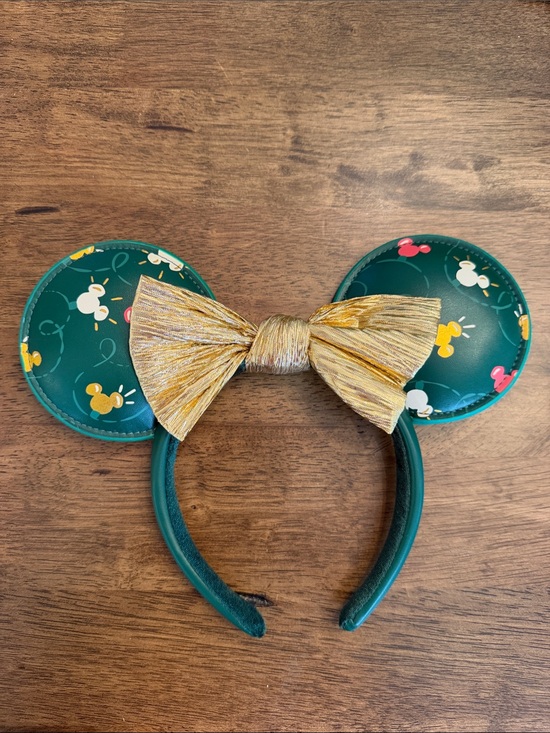 Disney Accessories - Disney Parks Mickey Icon Holiday Lights Ear Headband
